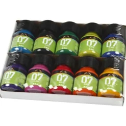 A-Color Glas, mixade färger, 10x30 ml/ 1 förp.