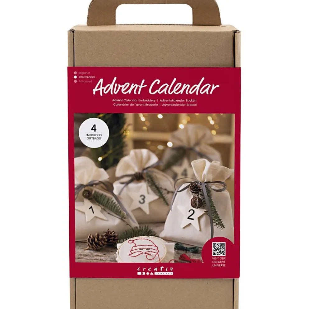 Adventskalender Broderi, 1 förp.