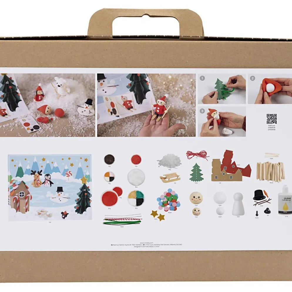 Adventskalender Modellera, 1 förp.