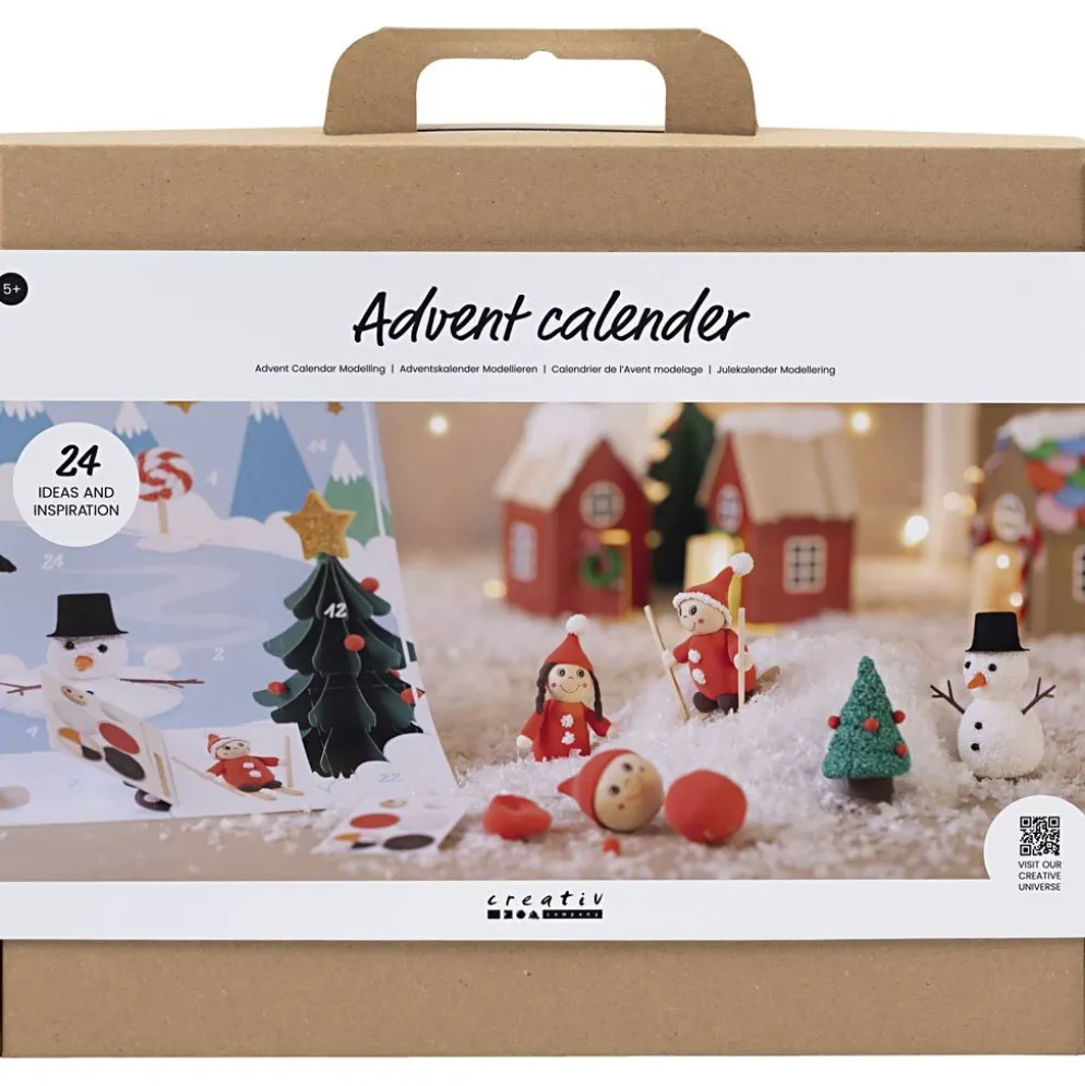 Adventskalender Modellera, 1 förp.