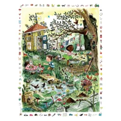Affisch – Vimmelaffisch med Pelle & Ronja, stl. 50x70, 1 st.