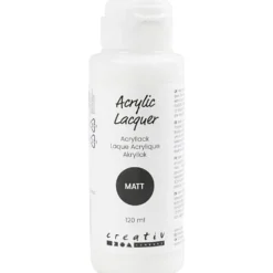 Akryllack, matt, 120 ml/ 1 flaska