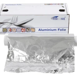 Aluminiumfolie, B: 30 cm, tjocklek 11 my, 150 m/ 1 rl.