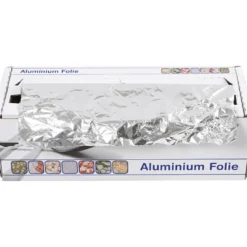 Aluminiumfolie, B: 30 cm, tjocklek 11 my, 150 m/ 1 rl.