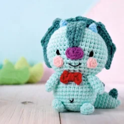 Amigurumi Virkningskit, Dinosaurie, 1 förp.