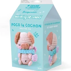Amigurumi Virkningskit, Grisen Poco, 1 förp.