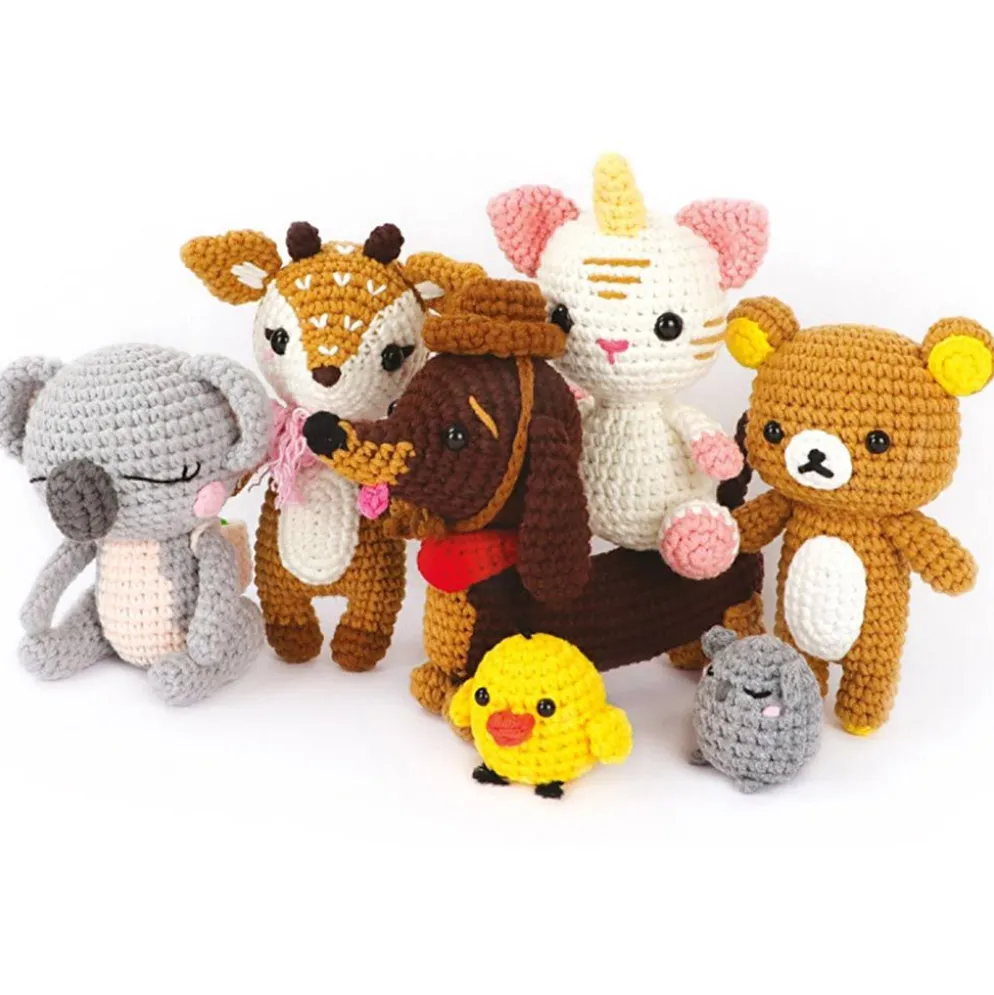 Amigurumi Virkningskit, Koala, stl. 12.5 cm, 1 förp.