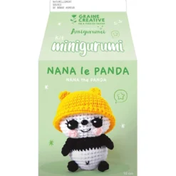 Amigurumi Virkningskit, Pandan Nana, 1 förp.
