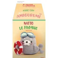Amigurumi Virkningskit, Sälen Natoo, stl. 13 cm, 1 förp.