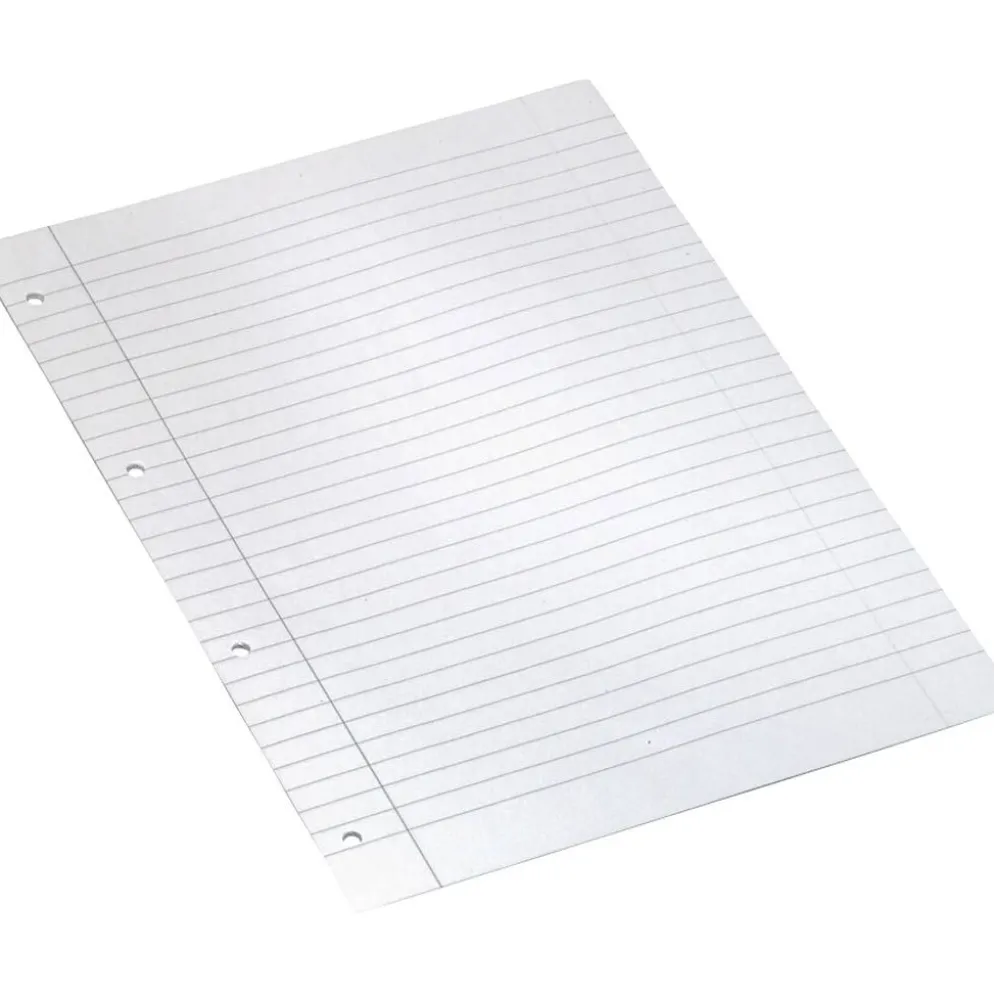 Arbetsblad, linjer, A4, 4 hål, 80 g, 500 st./ 1 förp.