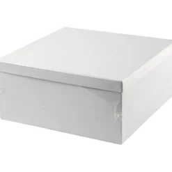 Askar, stl. 10x5 + 12x5 cm, vit, 27 st./ 1 förp.
