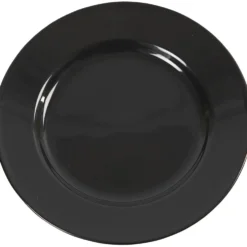Assiett, Dia. 19 cm, svart, 6 st./ 1 förp.