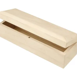Avlång ask, stl. 20x6x6 cm, 1 st.