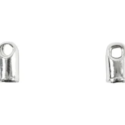 Avslutningshylsa, Dia. 3,2 mm, försilvrad, 10 st./ 1 förp.