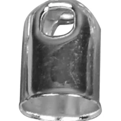 Avslutningshylsa, Dia. 6 mm, försilvrad, 50 st./ 1 förp.