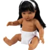 Babydocka, Asiatisk flicka, stl. 38 cm, 1 st.