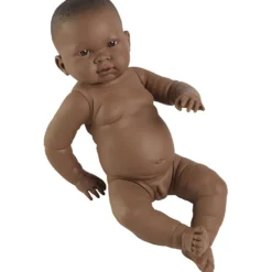 Babydocka, Pojke med mörk hy, stl. 45 cm, 1 st.