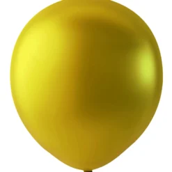 Ballonger, Dia. 23 cm, runda, guld, 8 st./ 1 förp.