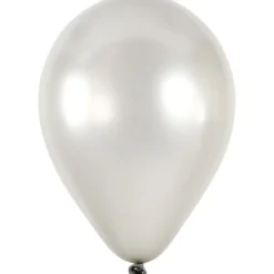 Ballonger, Dia. 23 cm, runda, silver, 8 st./ 1 förp.