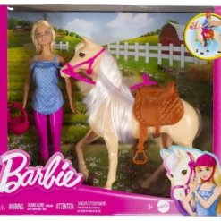 Barbie-Häst m. Ryttare, 2 st./ 1 set