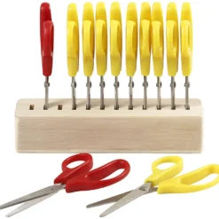 Barnsax, L: 12,5 cm, rund, 12 st./ 1 förp.