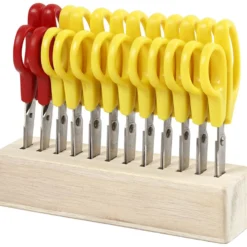 Barnsax, L: 12,5 cm, rund, 12 st./ 1 förp.