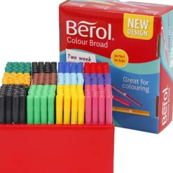 Berol Tusch, spets 1-1,7 mm, mixade färger, 288 st./ 1 förp.