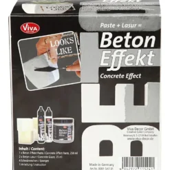 Betongpasta, grå, 1 set