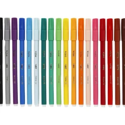 BIC Visa Fin Tusch, spets 1,6 mm, mixade färger, 18 st./ 1 förp.