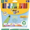 BIC Visa färgpenna, spets 3 mm, mixade färger, 12 st./ 1 förp.