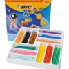 BIC Visa Smal Tuschpenna, spets 0,7 mm, mixade färger, 12x12 st., 144 st./ 1 förp.