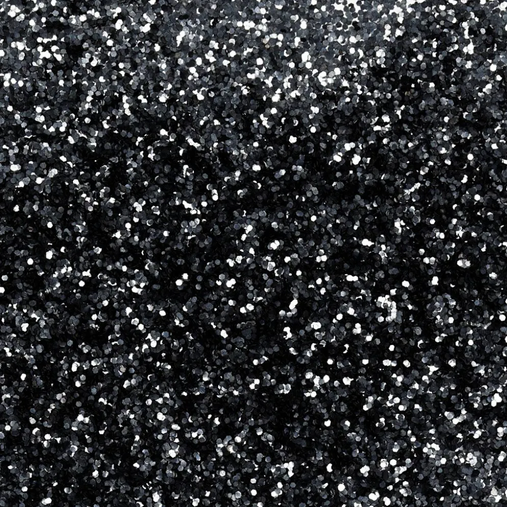 Bio-glimmer, Dia. 0,4 mm, svart, 10 g/ 1 burk