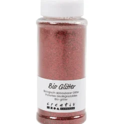 Bio-glimmer, röd, 140 ml/ 1 burk
