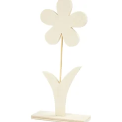 Blomma, H: 26 cm, B: 13 cm, tjocklek 1 cm, 1 st.