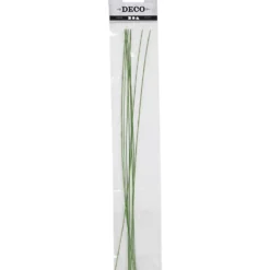 Blomstjälkar, L: 30 cm, Dia. 0,6 mm, grön, 20 st./ 1 förp.