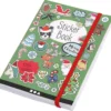 Bok med stickers, julmotiv, stl. 11,5x17 cm, ca. 1700 st., 76 ark, 1 st.