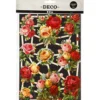Bokmärken, rosor mixade, ark 16,5x23,5 cm, 2 ark/ 1 förp.