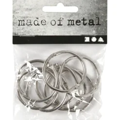 Bokring, Dia. 32 mm, tjocklek 2,7 mm, 8 st./ 1 förp.