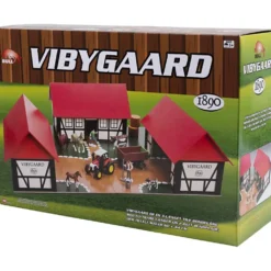 Bondgård, stl. 31x45x15 cm, 1 st.