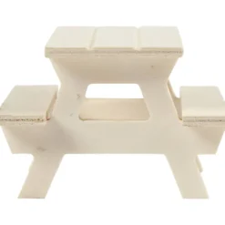 Bord/bänkset, H: 5,5 cm, L: 8 cm, B: 8 cm, 1 st.
