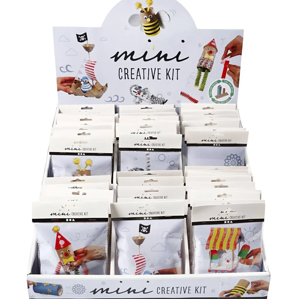 Bordsdisplay med Mini DIY Kit, 60 set/ 1 förp.