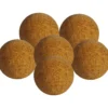 Bordsfotboll i kork, Dia. 3 cm, stl. 32 mm, 10 st./ 1 påse
