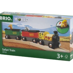BRIO Lokomotiv med Djurvagnar, 3 st./ 1 set