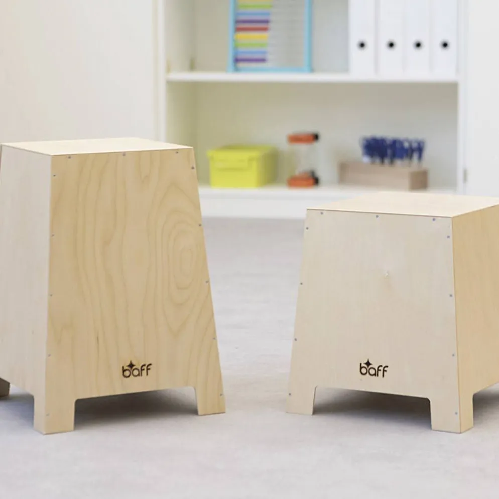 Cajon, H: 34 cm, 1 st.