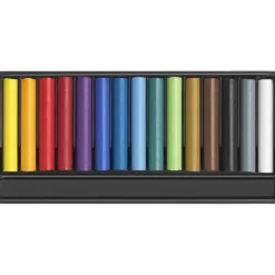 CARAN D’ACHE Neocolor II akvarellkritor, Junior, L: 5 cm, tjocklek 8,5 mm, mixade färger, 15 st./ 1 förp.