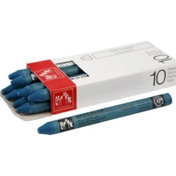 CARAN D’ACHE Neocolor I, L: 10 cm, tjocklek 8,5 mm, malachite green (180), 10 st./ 1 förp.