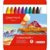 CARAN D’ACHE Neocolor I, L: 10 cm, tjocklek 8,5 mm, mixade färger, 10 st./ 1 förp.