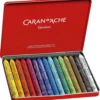 CARAN D’ACHE Neocolor I, L: 10 cm, tjocklek 8,5 mm, mixade färger, 15 st./ 1 förp.