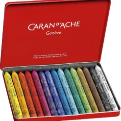 CARAN D’ACHE Neocolor I, L: 10 cm, tjocklek 8,5 mm, mixade färger, 15 st./ 1 förp.