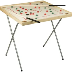 Carrom spelstativ, stl. 85x85x60 cm, 1 st.